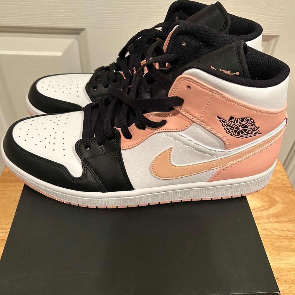 The Air Jordan 1 Mid 'Crimson Tint'